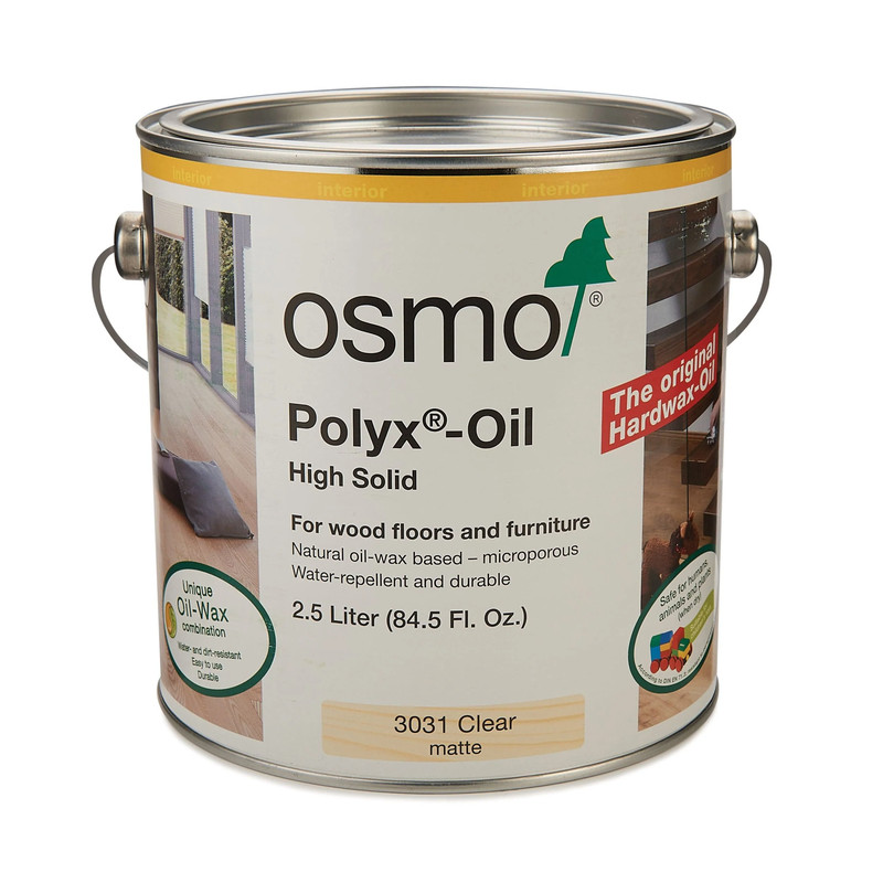 Polyx-Oil - Solvent Based - Finish Color:Clear - Sheen:Matte - Size:2.5 Liter